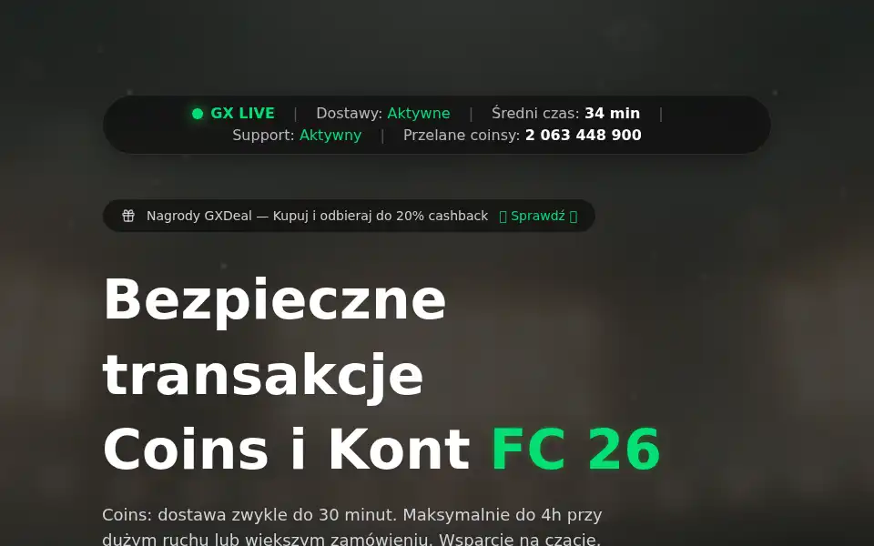 Screenshot of gxdeal.com