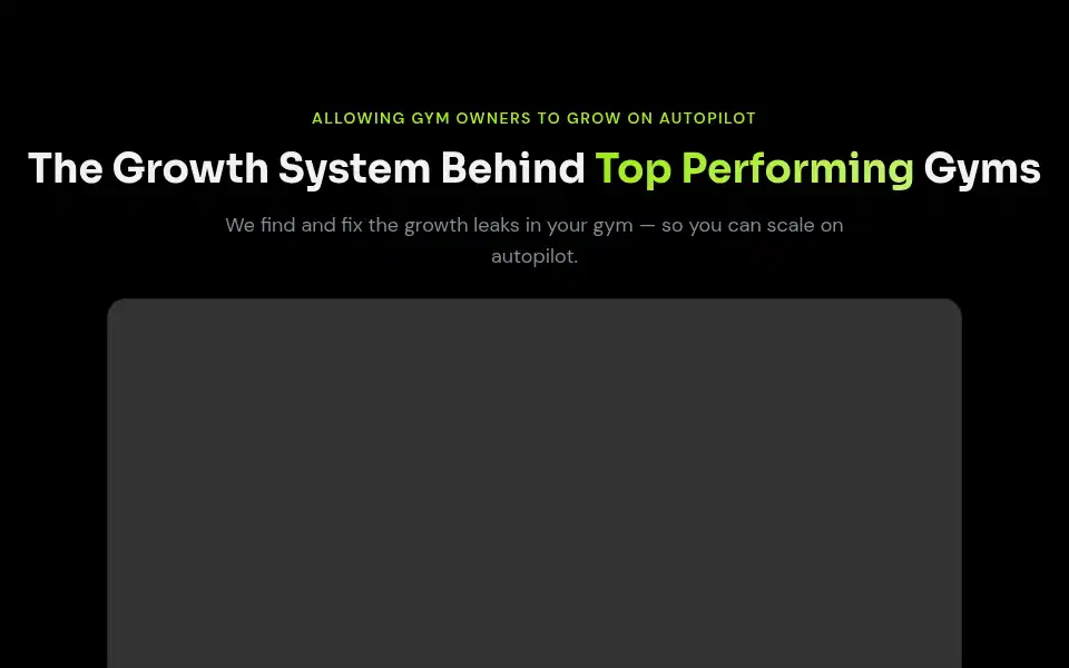 Screenshot of gym-incubator.com