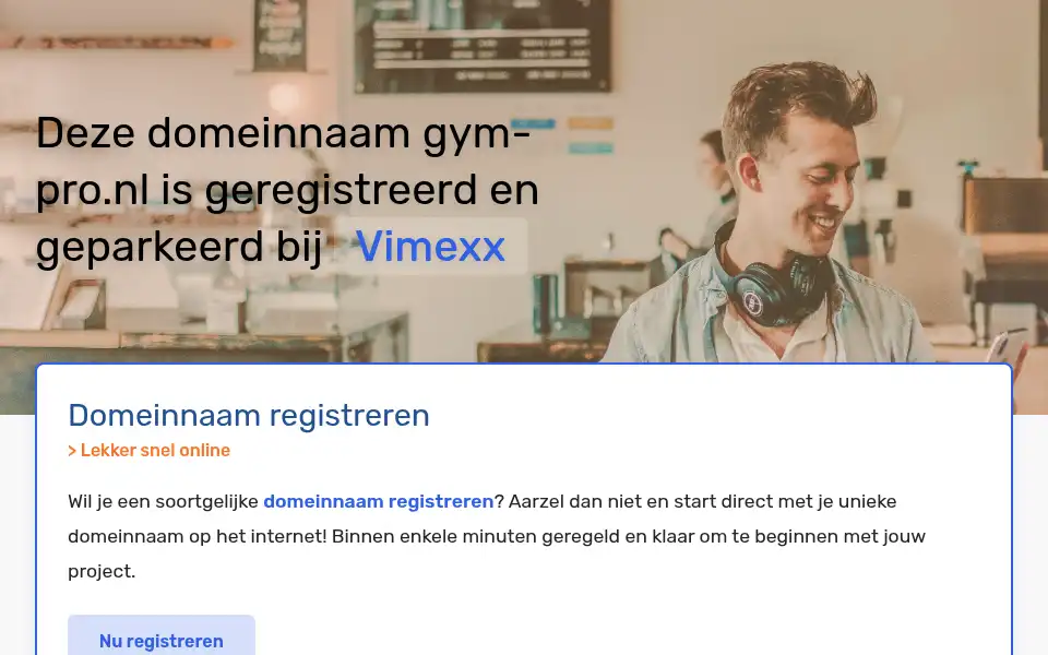 Screenshot of gym-pro.nl