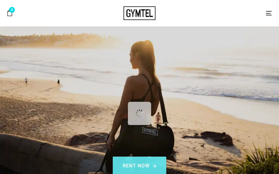 Screenshot of gymtel.fitness