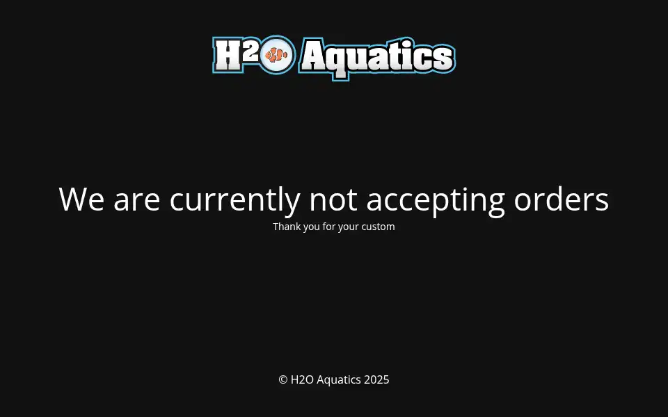 Screenshot of h2oaquatics.co.uk