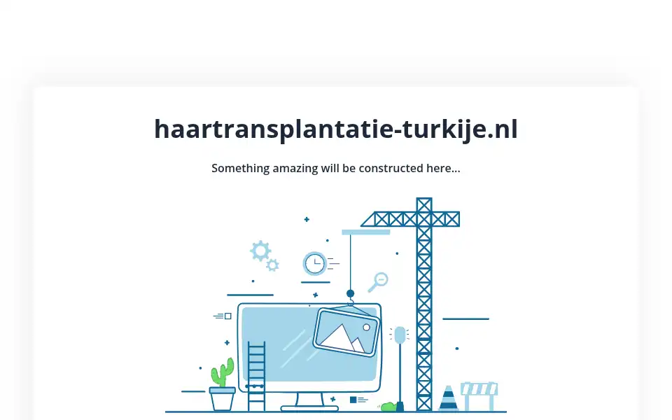 Screenshot of haartransplantatie-turkije.nl