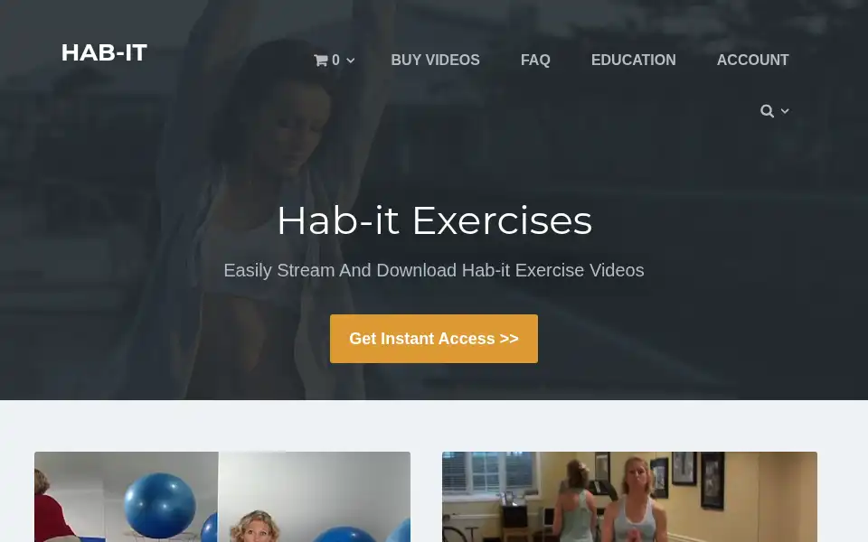 Screenshot of hab-it.com