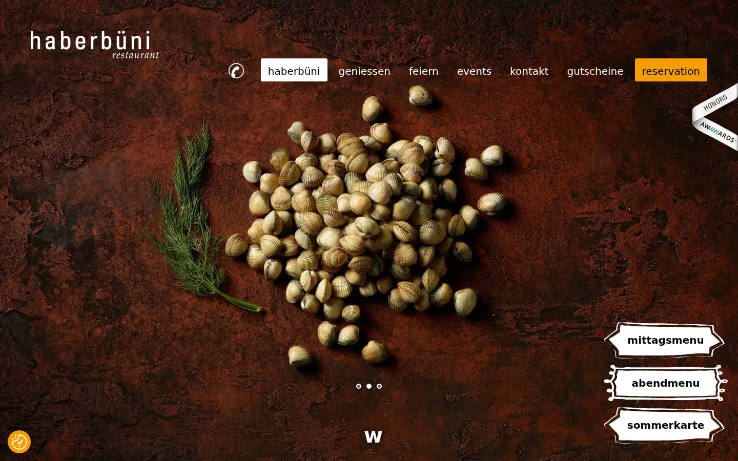 Screenshot of haberbueni.ch