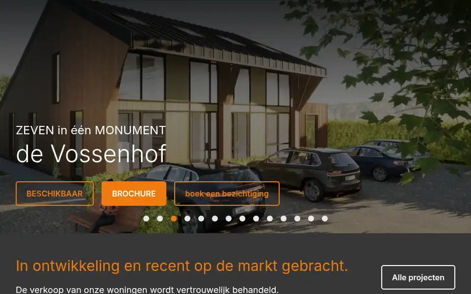 Screenshot of habitatprojecten.nl