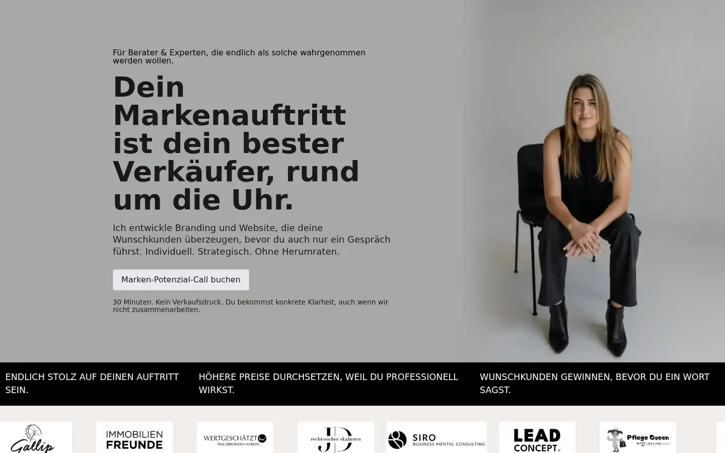 Screenshot of hachinger.design
