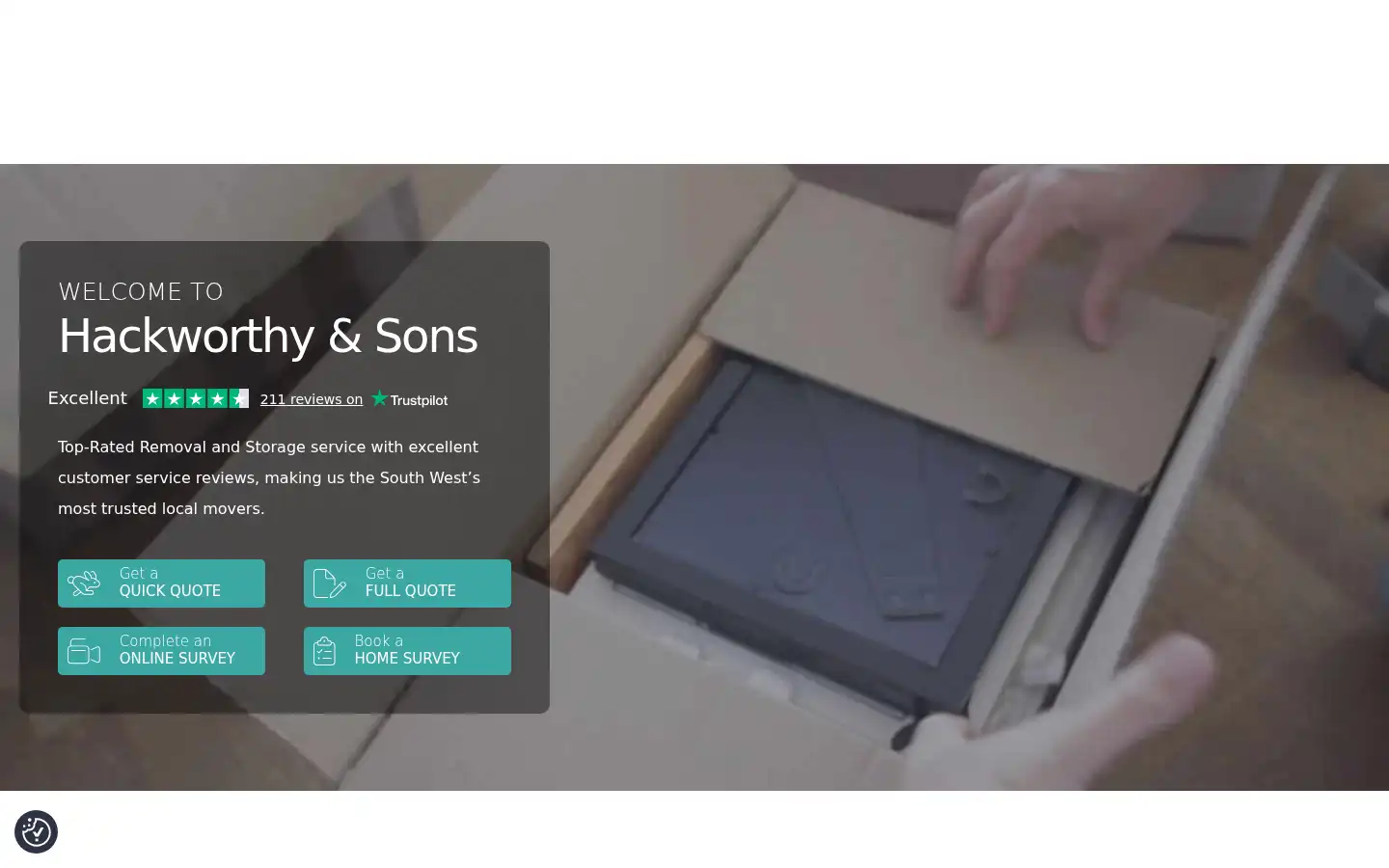 Screenshot of hackworthy.co.uk