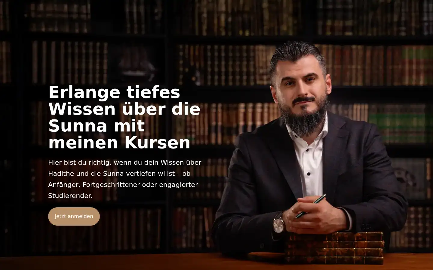 Screenshot of hadith-akademie.de