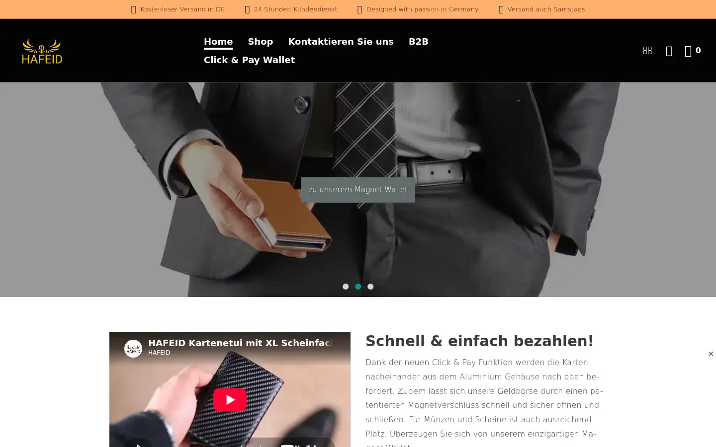 Screenshot of hafeid.com