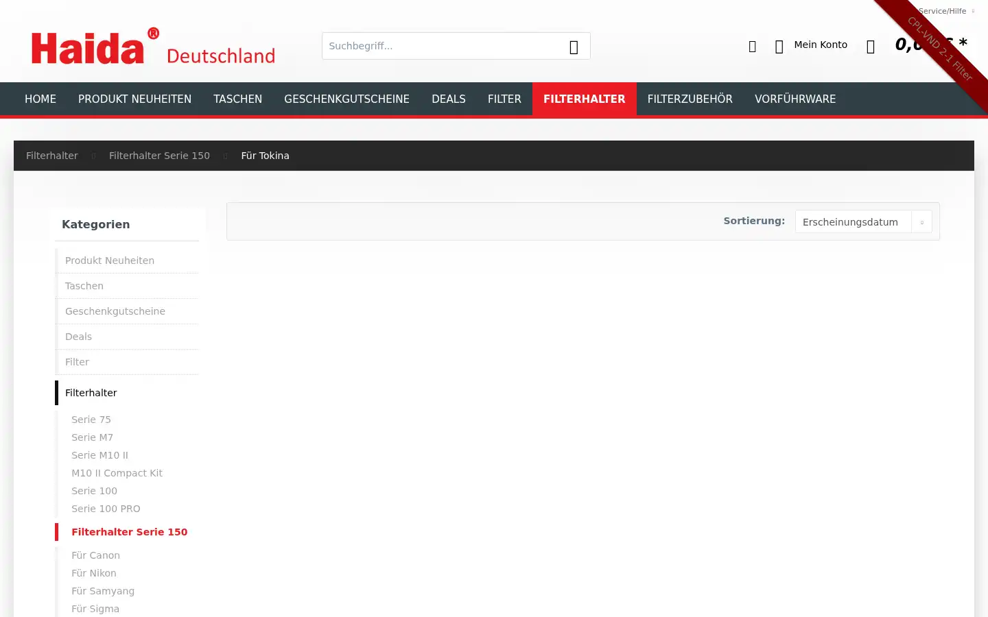 Screenshot of haida-deutschland.de