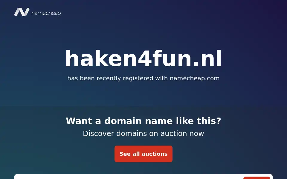 Screenshot of haken4fun.nl