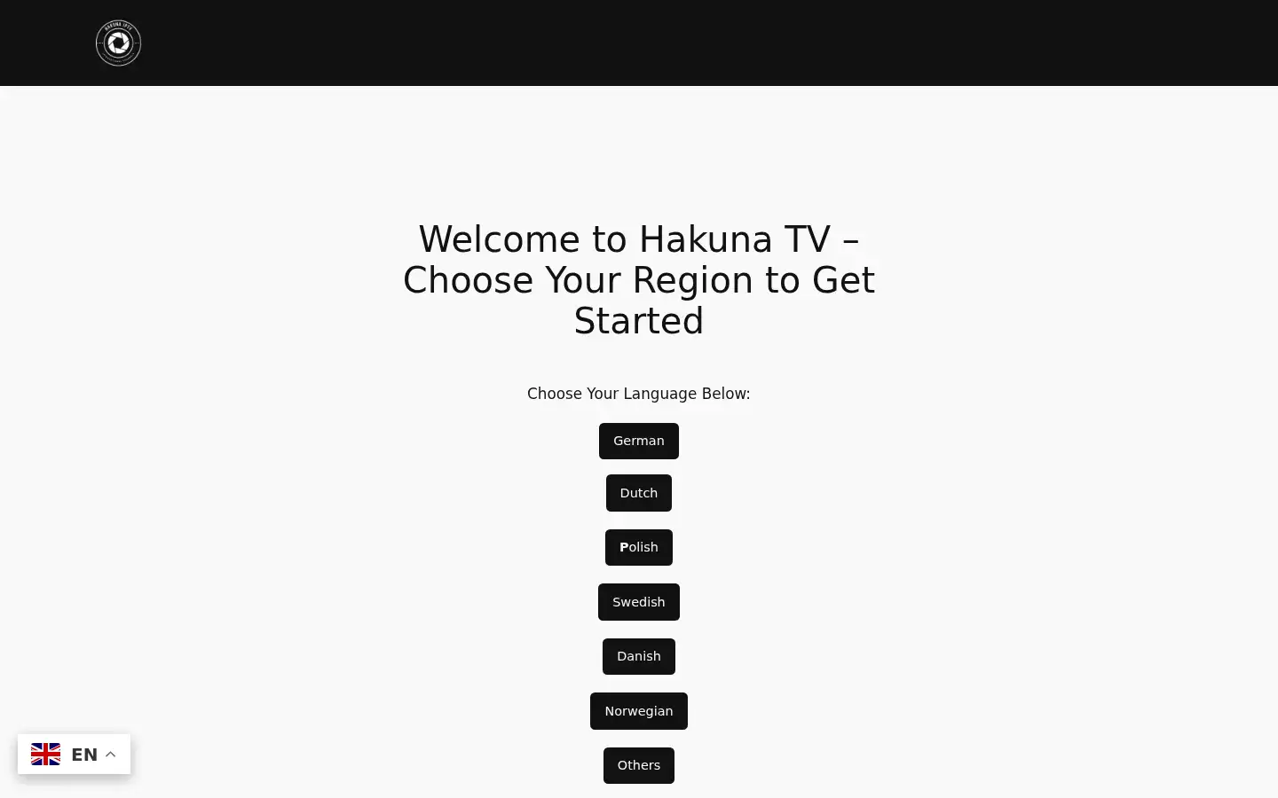 Screenshot of hakuna-tv.blog