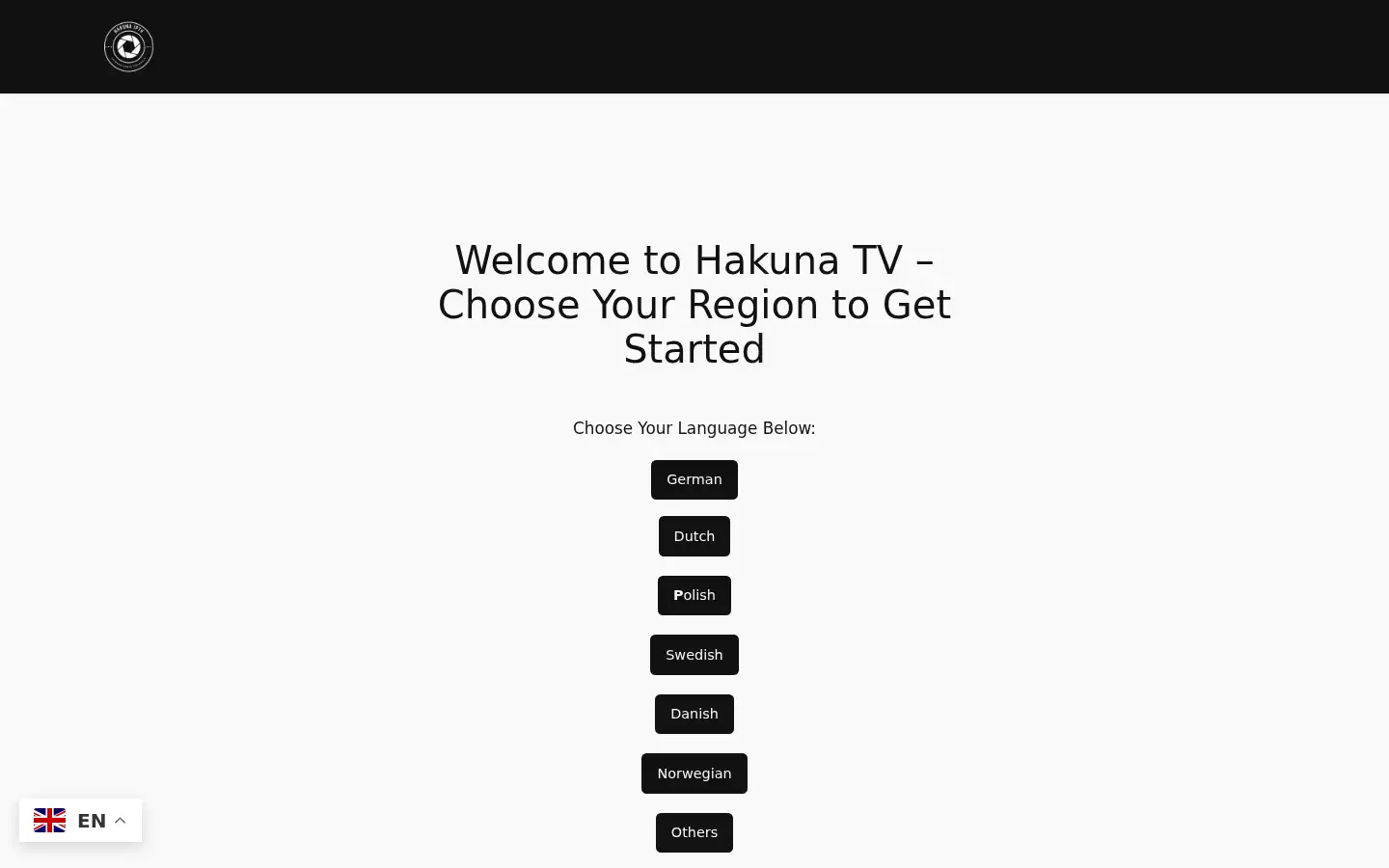 Screenshot of hakuna-tv.pro