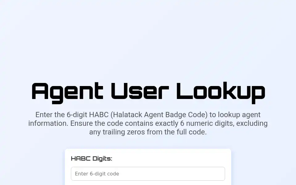 Screenshot of halatack.com