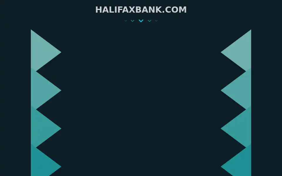 Screenshot of halifaxbank.com