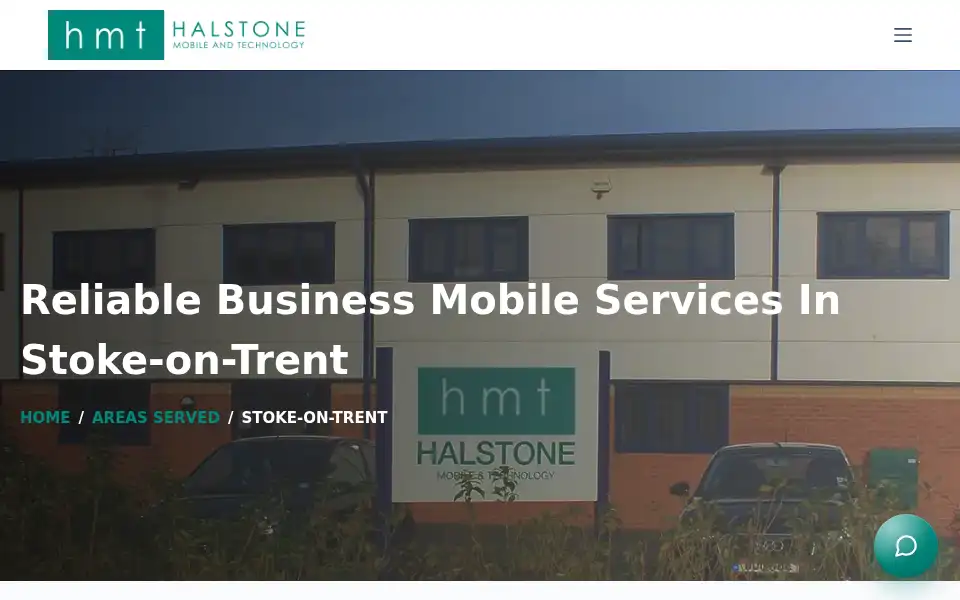Screenshot of halstone-mobile.com