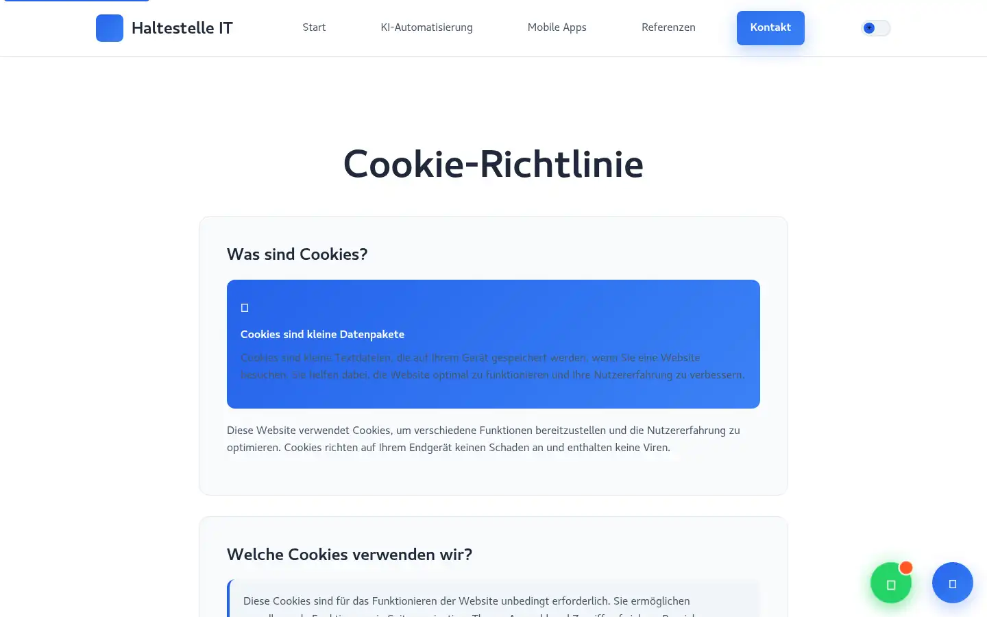 Screenshot of haltestelle-it.de