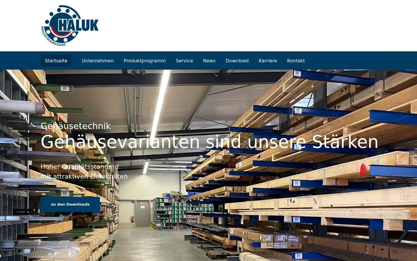 Screenshot of haluk.de
