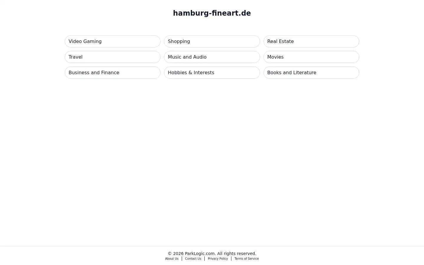 Screenshot of hamburg-fineart.de