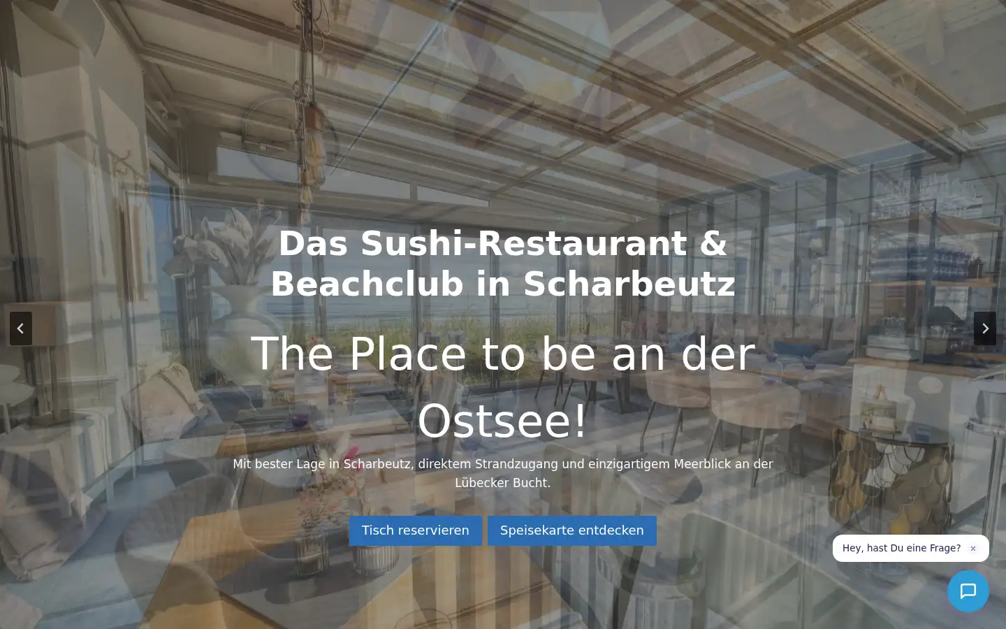 Screenshot of hamptons-scharbeutz.de