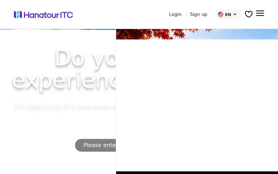 Screenshot of hanatouritc.com