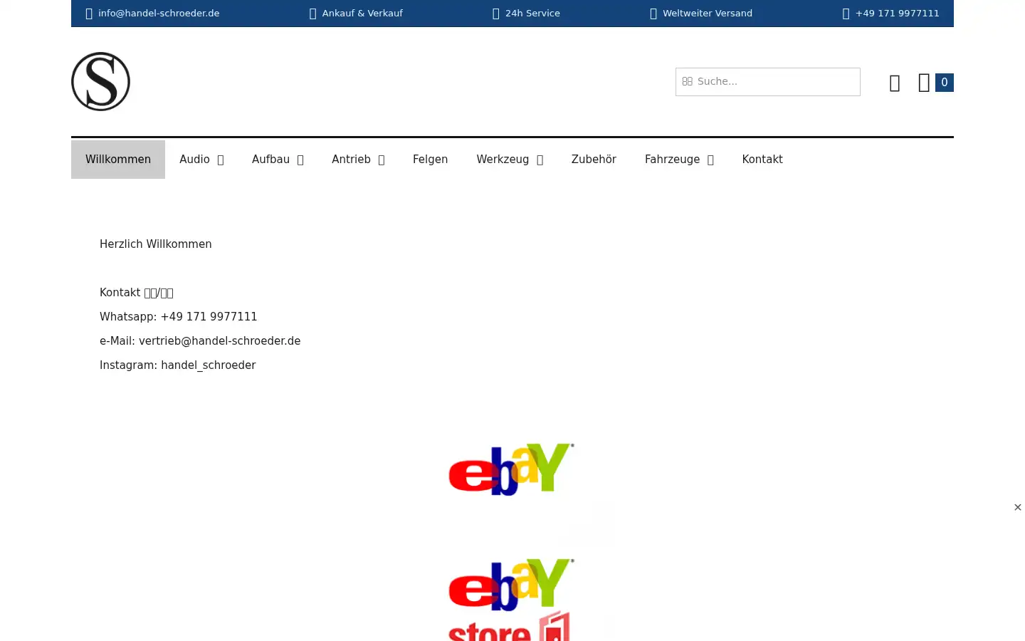 Screenshot of handel-schroeder.de