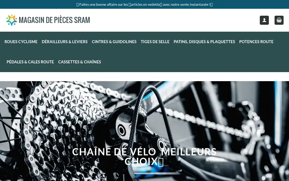 Screenshot of handlebarfr.com