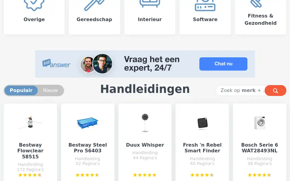 Screenshot of handleidi.ng