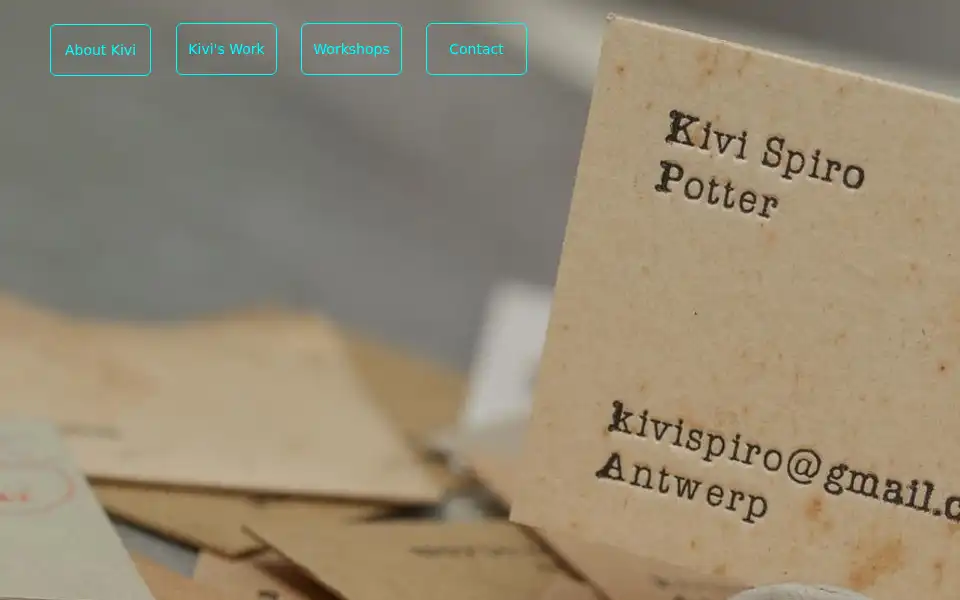 Screenshot of handmadebykivi.com