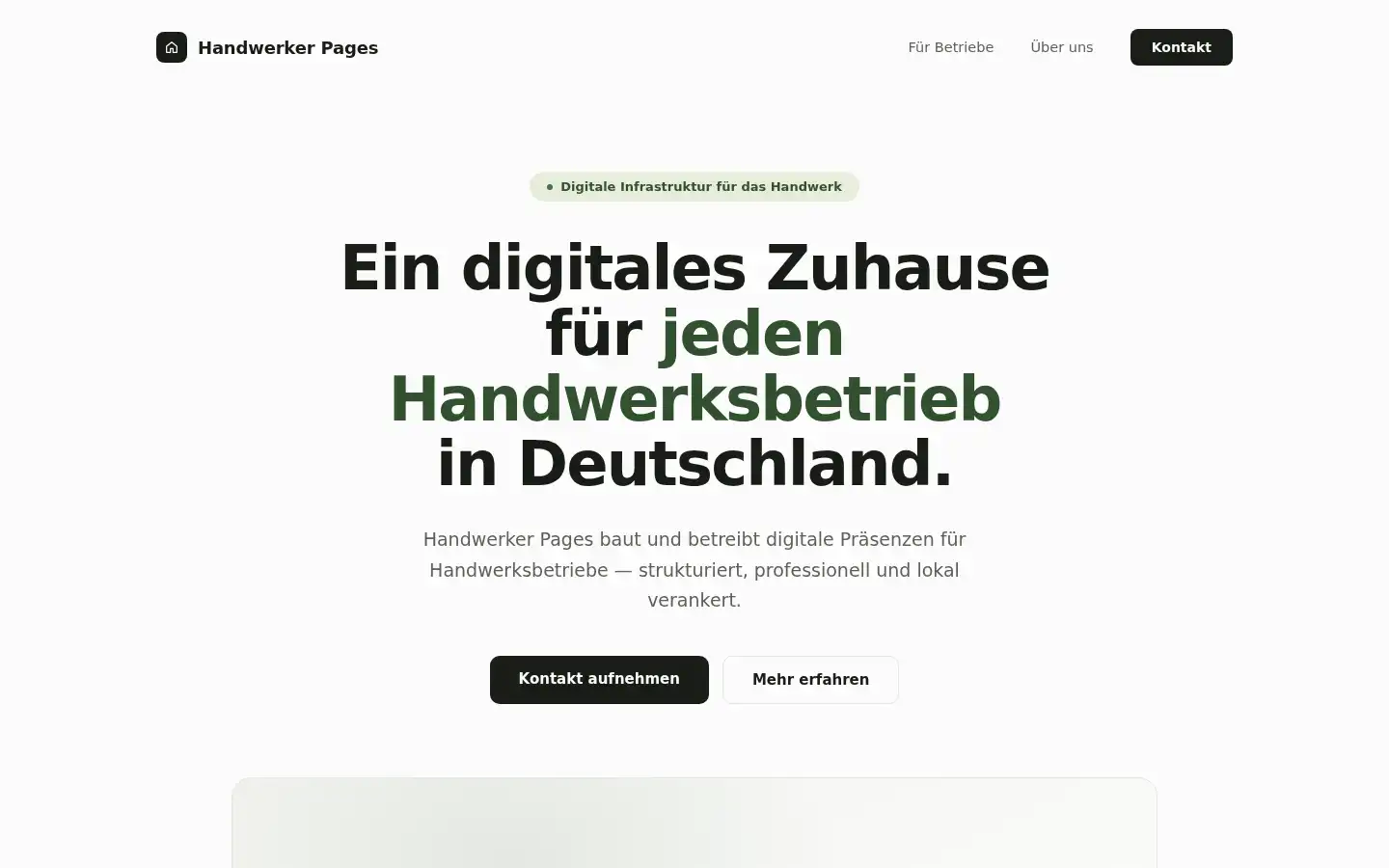 Screenshot of handwerker-pages.de