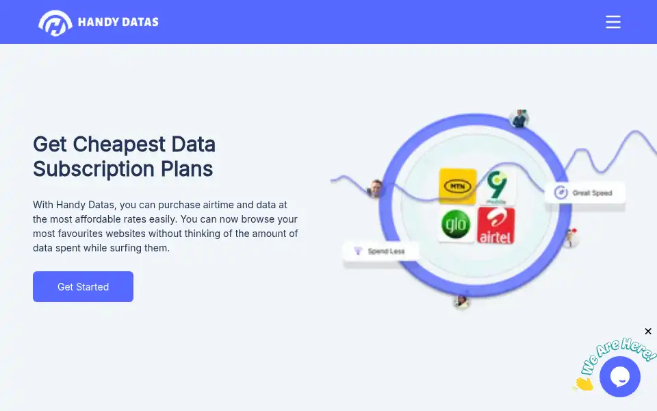 Screenshot of handydatas.com
