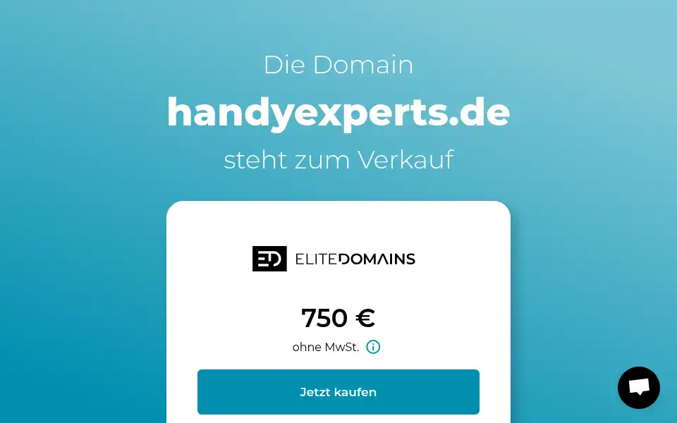 Screenshot of handyexperts.de