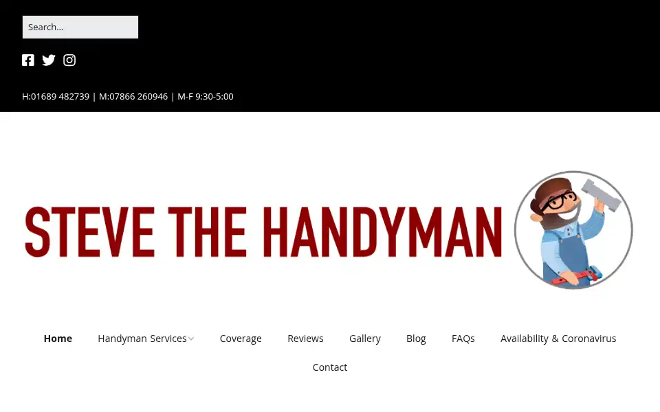 Screenshot of handymanbromley.net