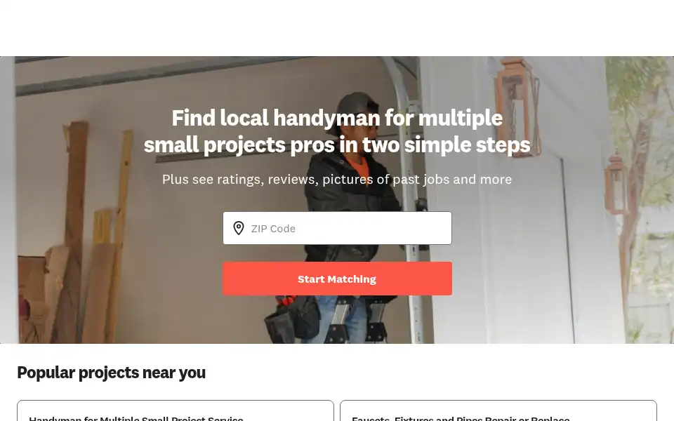 Screenshot of handymanservice.com
