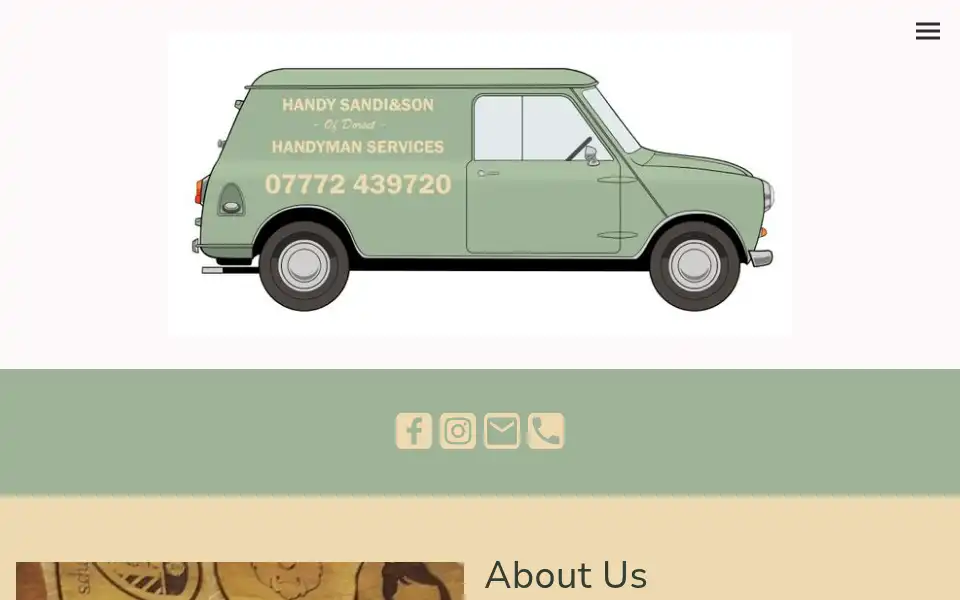 Screenshot of handysandison.co.uk