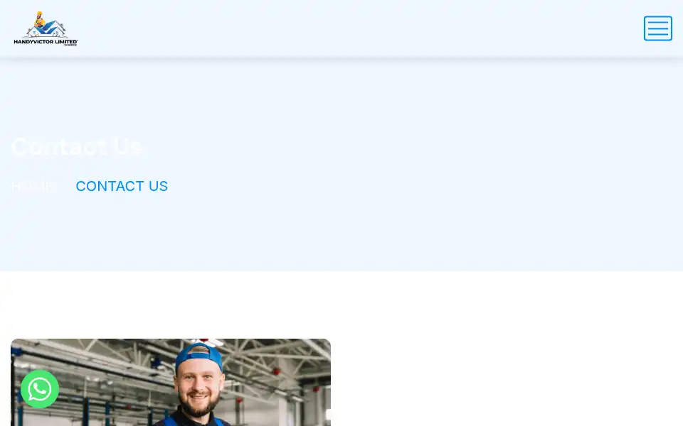 Screenshot of handyvictor.co.uk