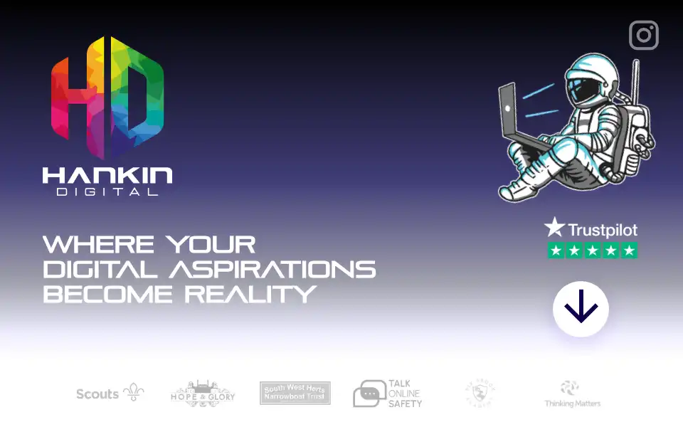 Screenshot of hankin.digital