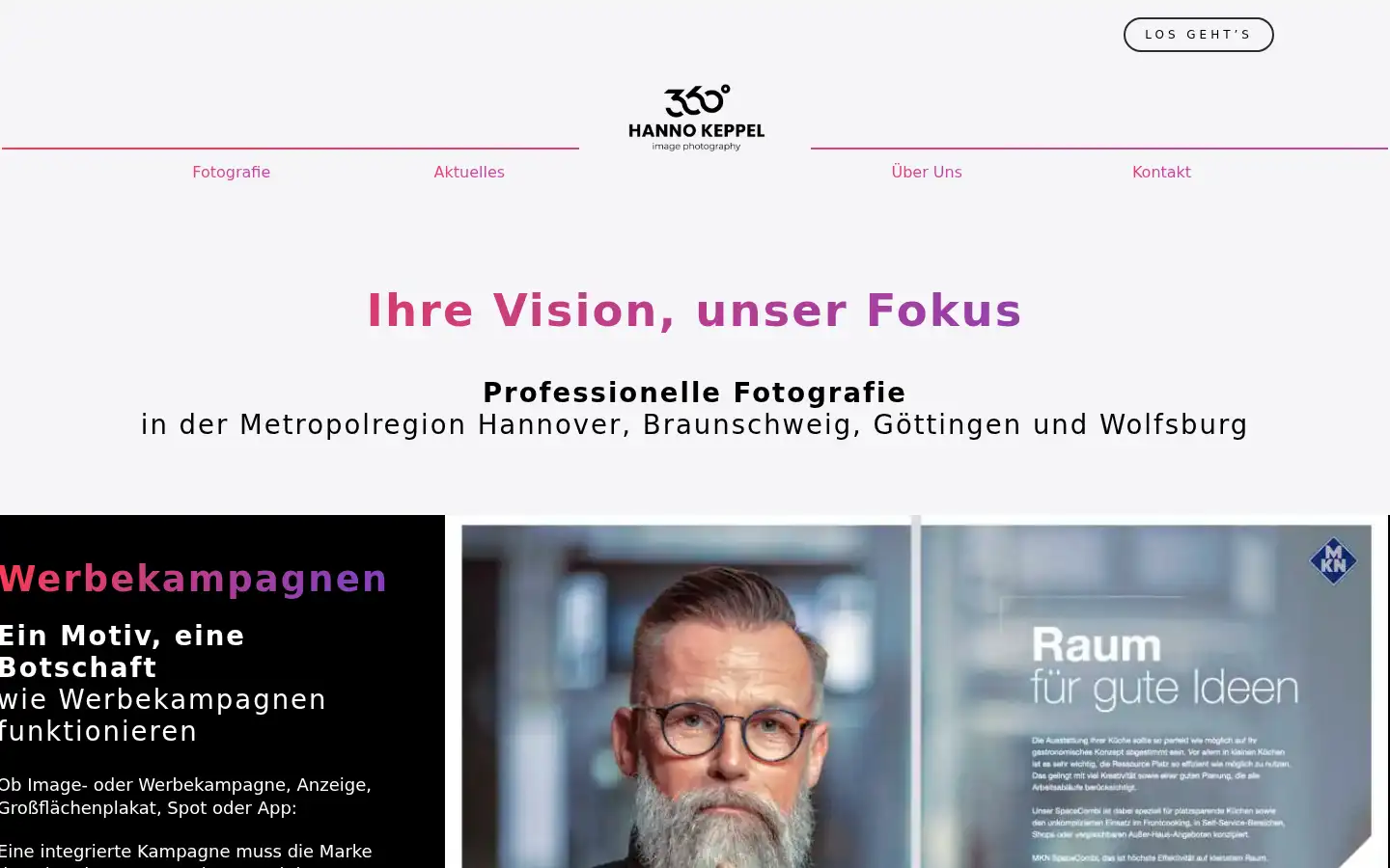 Screenshot of hannokeppel.de