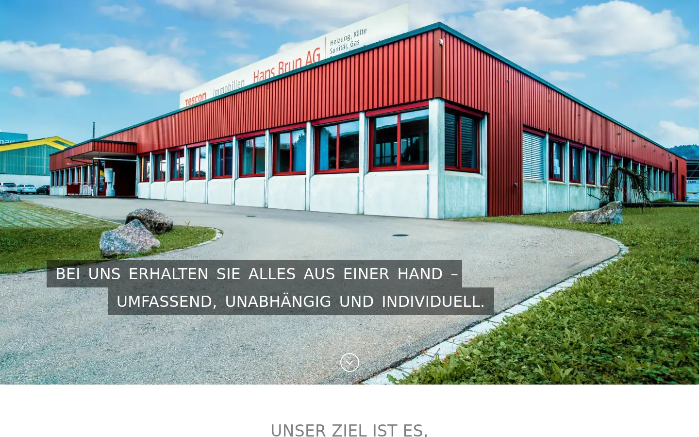 Screenshot of hansbrun.ch