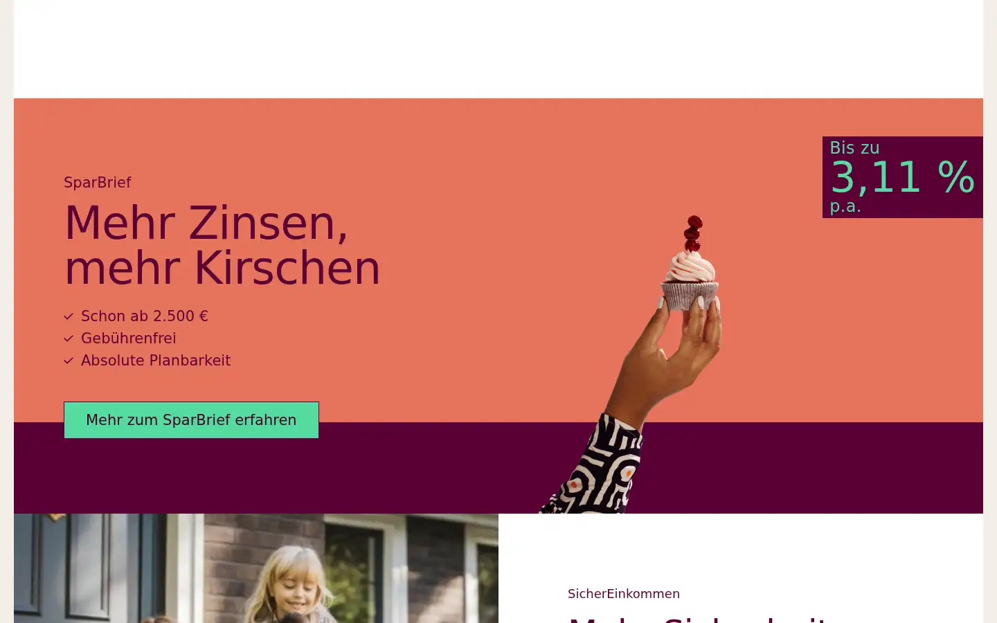 Screenshot of hanseaticbank.de