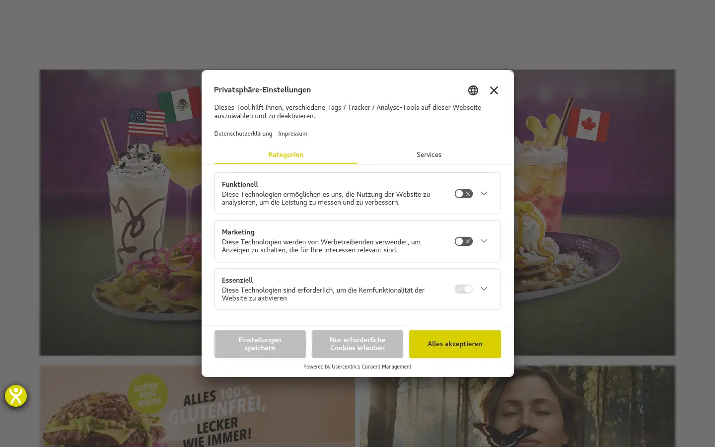 Screenshot of hansimglueck-burgergrill.de