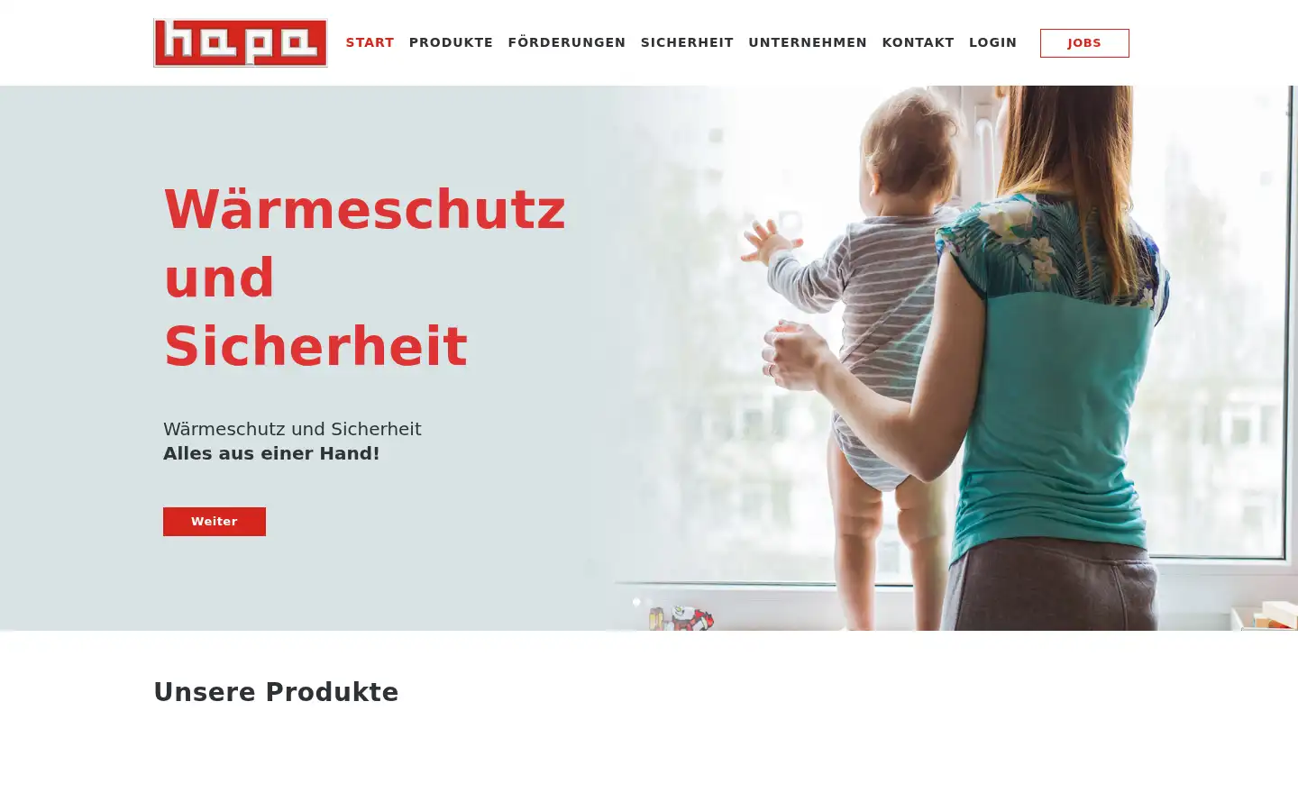 Screenshot of hapa.de