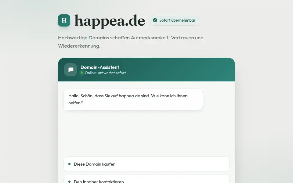 Screenshot of happea.de