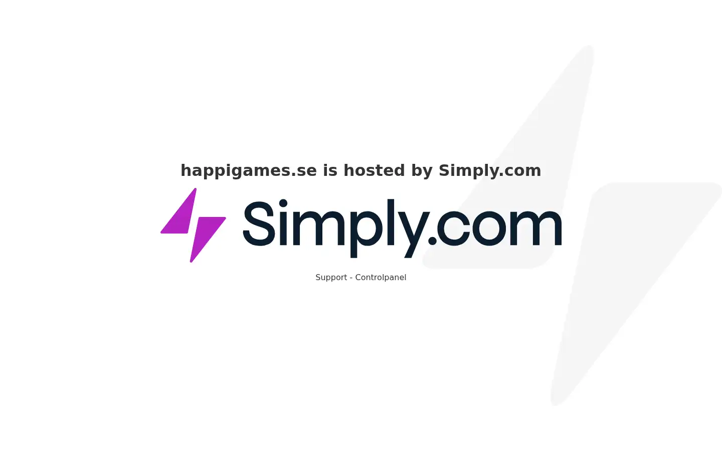 Screenshot of happigames.se