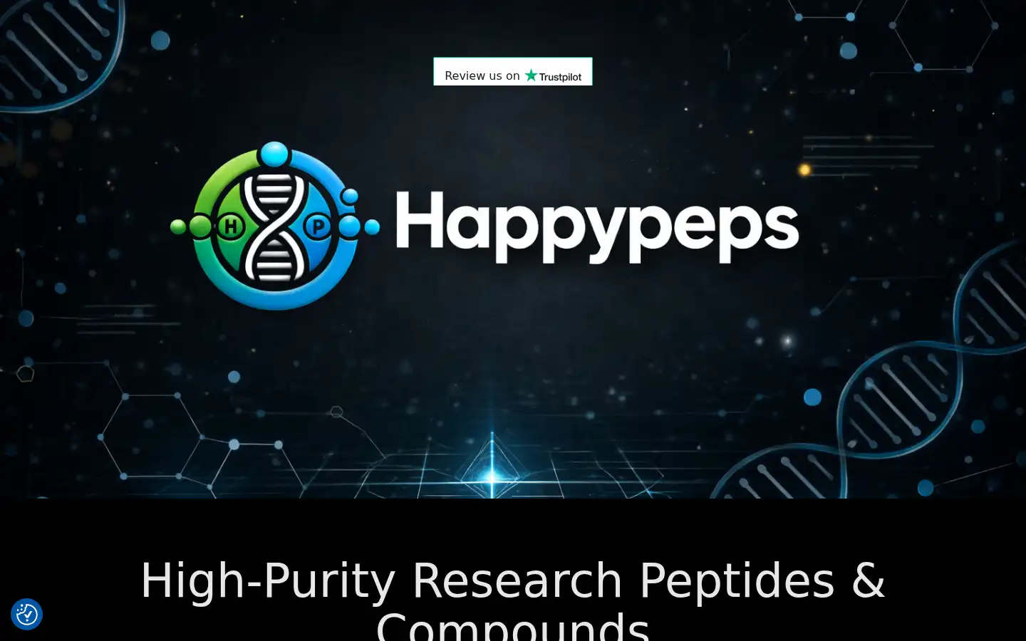 Screenshot of happypeps.co