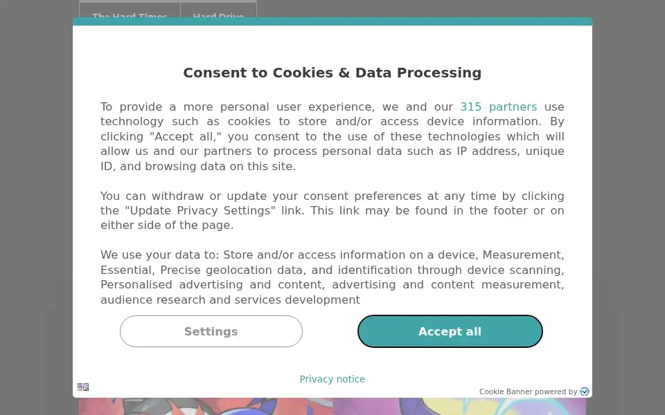 Screenshot of hard-drive.net