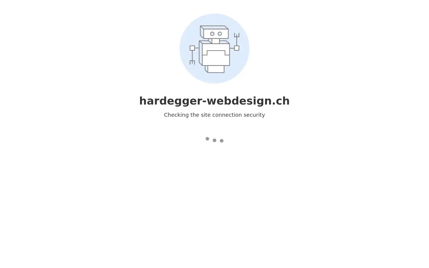 Screenshot of hardegger-webdesign.ch