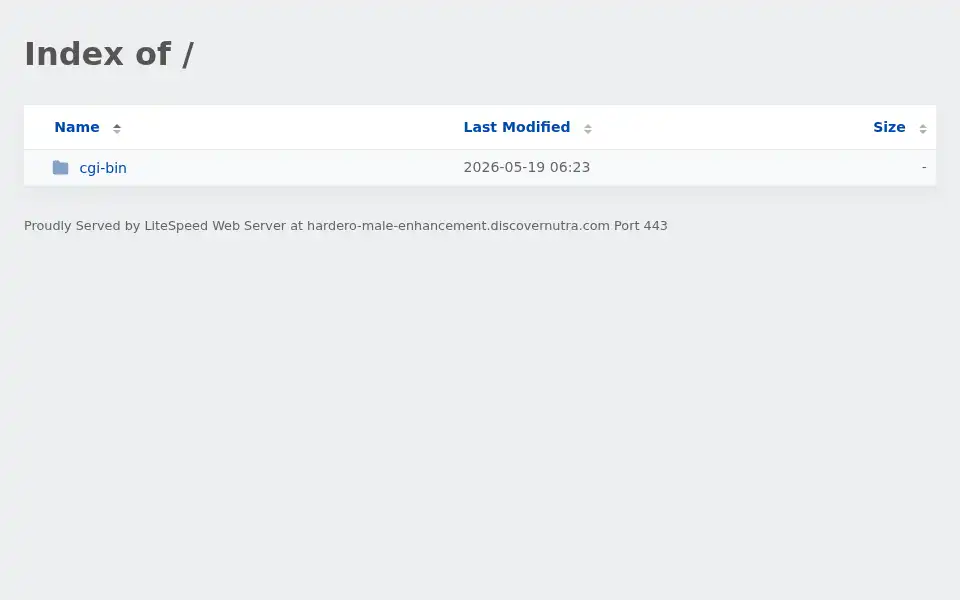 Screenshot of hardero-male-enhancement.discovernutra.com