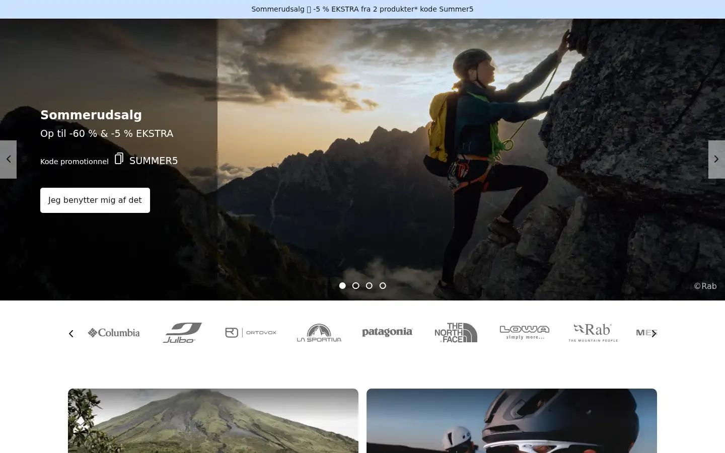 Screenshot of hardloop.dk