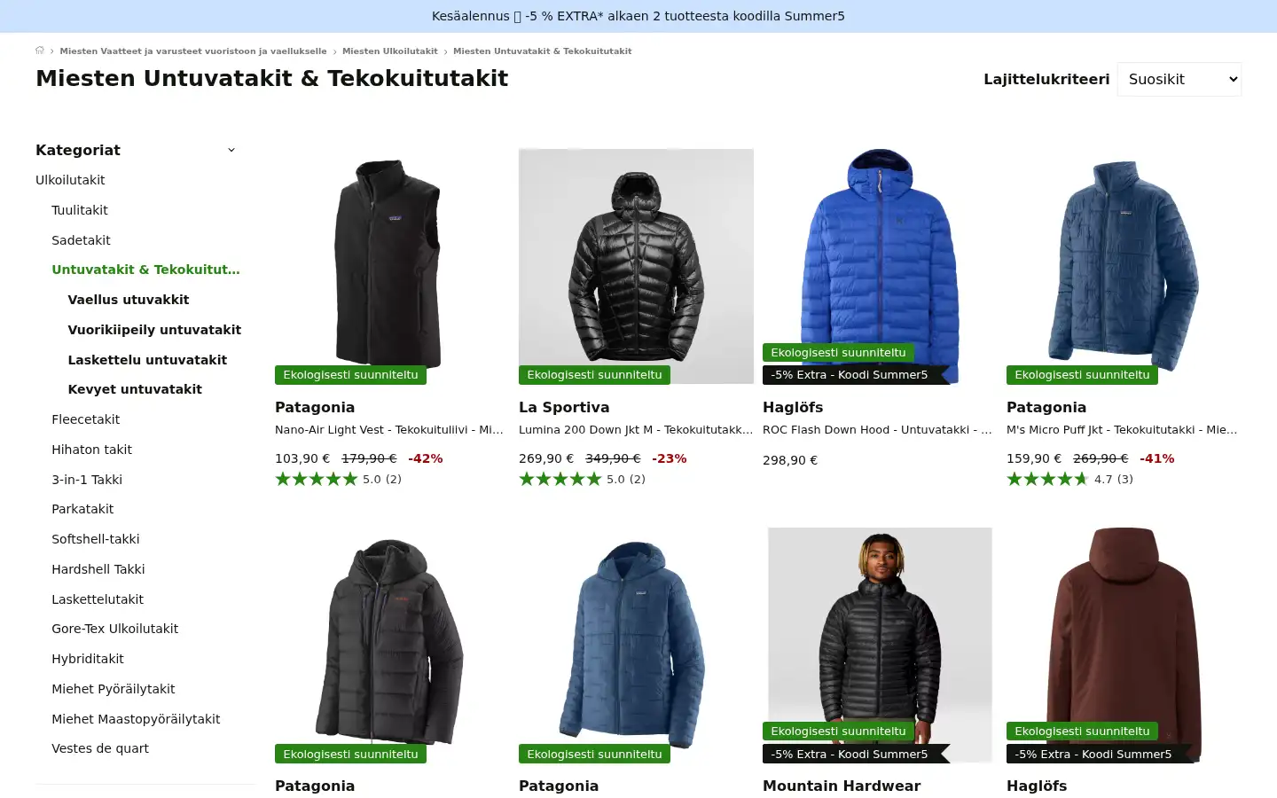 Screenshot of hardloop.fi